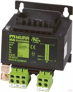 Murrelektronik MTS Sicherheitstransformator 40VA 230/400VAC IN 24VAC OUT (86340)