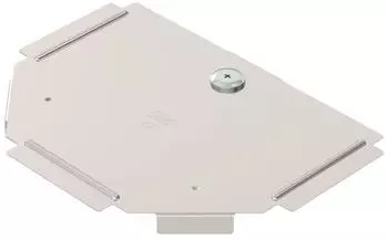 OBO Bettermann Deckel f&uuml;r T-St&uuml;ck B100mm (RTD 100 A2)