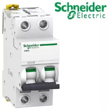 Schneider Electric Acti9 iC60N Leitungsschutzschalter 2P 32A Kurve D (A9F75232)