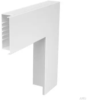 OBO Bettermann Flachwinkel WDK F80170RW 470x170x80mm PVC reinwei&szlig; RAL 9010 (6183531)
