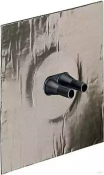 Kaiser Doppel-Leitungsmanschette &Oslash; 8-11mm Alu-Butyl (9079-47)