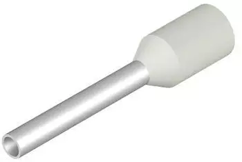 Weidm&uuml;ller Aderendh&uuml;lse mit Kragen H0,75/16 W 0,75mm&sup2; teiliso. wei&szlig; (9025860000)
