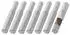 Hager Steckerstifte für Zählersteckklemme 1x flexibel 6x starr 100A (KJ31Z1)