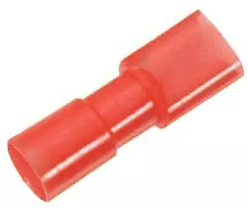 Lapp Kabel Flachsteckh&uuml;lse L-RA 29 V 2.8mm/0.5mm 180&deg; vollisoliert Rot 100St. (61794951)