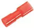 Lapp Kabel Flachsteckhülse L-RA 29 V 2.8mm/0.5mm 180° vollisoliert Rot 100St. (61794951)