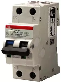 ABB DS201 FI/LS-Schalter Typ A/G B 13A 1P+N 30mA (2CSR255482R1135)