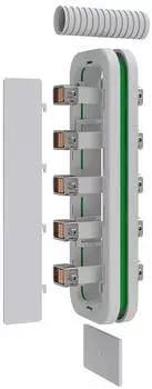 ABN Sammelschienen Verbindersatz R-Geh&auml;use Schrank-Schrank 355A 5-polig (ABNRY69052)