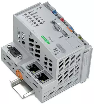 Wago PFC200 Controller 2. Generation 2x Ethernet, RS-232/-485 (750-8212/025-001)