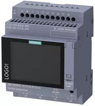 Siemens LOGO! 9 12/24RCE (6ED1052-1MD08-0BA3)