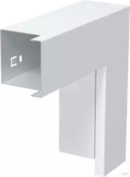 OBO Bettermann LKM F60060RW Flachwinkel mit Oberteil 60x60mm Stahl RAL 9010 (6249485)