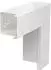 OBO Bettermann LKM F60060RW Flachwinkel mit Oberteil 60x60mm Stahl RAL 9010 (6249485)