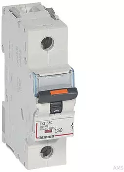 Legrand DX3 Leitungsschutzschalter D50A 1-polig 25kA (409812)