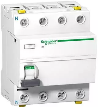 Schneider Electric FI-Schutzschalter 4P 40A 30mA Klasse A (A9Z81440)