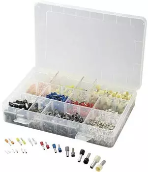 TRU Components Aderendhülsen-Sortiment 0.5–10mm² 2700-tlg. (737030)