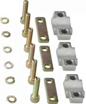 Hager Prismenklemmensatz LT 3-polig f&uuml;r NH3-Trenner, Cu-Leiter 150-300mm&sup2; (LZ059)