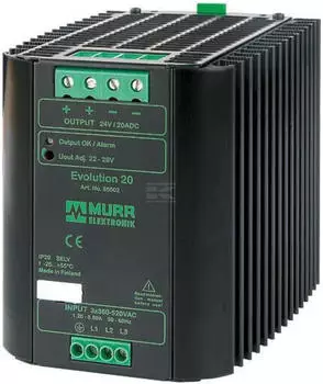 Murrelektronik Evolution 20 Schaltnetzteil 3-phasig 22-28VDC 20A (85002)