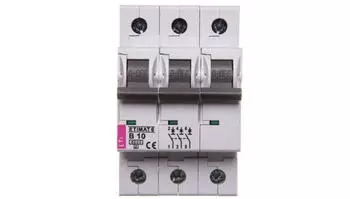ETI ETIMAT 6 Leitungsschutzschalter 3P B 10A 6kA AC (002115514)