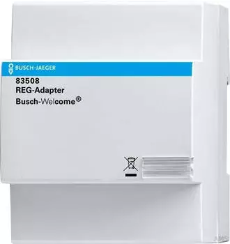 Busch-Jaeger REG-Adapter T&uuml;rkommunikation Kamera-Interface, 4TE (83508) (2CKA008300A0548)