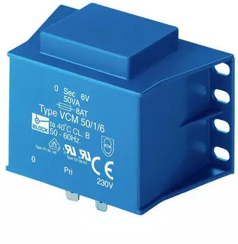 Block-Trafo VCM 36/1/24 Printtrafo 36VA 24V 1,5A (VCM 36/1/24)