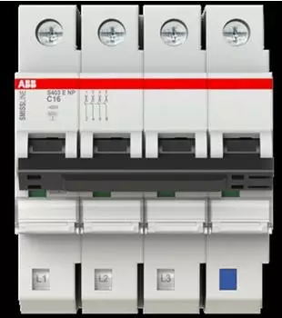 ABB Smissline TP Sicherungsautomat 3PN C16A 6kA (2CCS553103R8164)