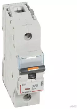 Legrand DX3 Leitungsschutzschalter D20A 1-polig 25kA (409808)
