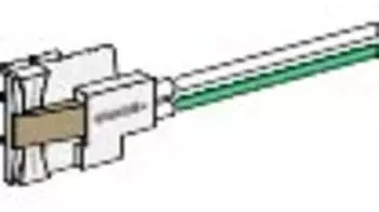 Schneider Electric KBC Abgangsadapter 16A direkt L3+N+PE 1m Kabel (KBC16DCS301T)