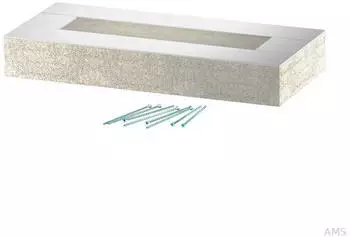 OBO Bettermann BSKH09-E0521 Endst&uuml;ck f&uuml;r Brandschutzkanal 50x210 Glasfaserleichtbeton grau (7215595)