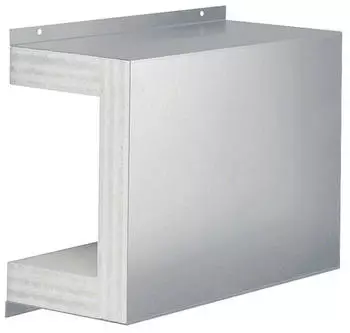 Hager Schiebemuffe Brandschutzkanal FWK 90 E60/E30 50x110mm verzinkt (L6928VERZ)