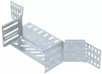 OBO Bettermann Anbau-Abzweigst&uuml;ck Kabelrinne 85x200 RAA 820 FT (6042233)