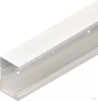 HKL Kanalunterteil Br&uuml;stungskanal PVC-hart reinwei&szlig; 133x66x2000mm (BU651308.3)