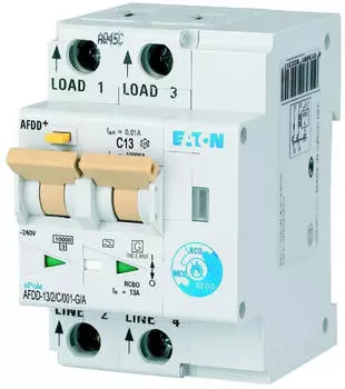 Eaton AFDD-13/2/C/001-G/A Brandschutzschalter 2-polig 13A 10mA Typ G/A (MB-300191)