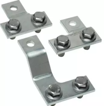 Hager Anschlussset 2x300mm&sup2; f&uuml;r NH-Schaltleisten Gr. 1-3, rostgesch&uuml;tzt (LVZASR)