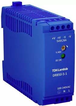 TDK-Lambda DRB50-24-1 Hutschienen-Netzteil 24V/DC 2.1A 50.4W (DRB50-24-1)