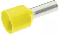 Cimco 187305 Aderendh&uuml;lse 6 mm&sup2; Teilisoliert Gelb 100 St. (187305)
