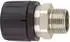 HellermannTyton HG16-SM-M16 Schlauchverschraubung PA66 schwarz M16 11,8mm gerade (166-21301)