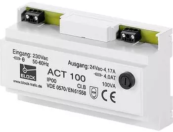 Block-Trafo ACT 10 Sicherheitstransformator 230V/24V AC 10VA (ACT 10)