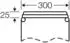 Hensel Mi FM 20 Einführungsflansch Kunststoff 300x100mm (20000128)