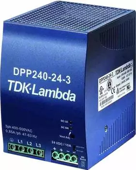 TDK-Lambda DPP240-24-3 Hutschienen-Netzteil 240W 24V 3-phasig (DPP240-24-3)