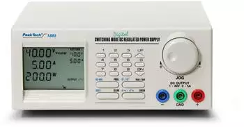 PeakTech P 1885 Labornetzger&auml;t DC 1-40V / 0-5A 200W USB & RS-485 (PEAKTECH 1885)