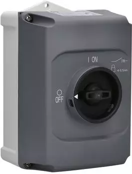 ABB IB132-G Isolierstoffgeh&auml;use grau/schwarz IP65, 3-fach abschlie&szlig;bar (1SAM201911R1010)