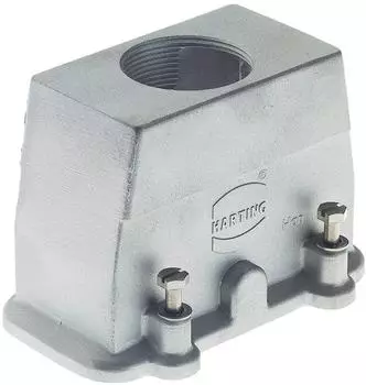 Harting Han 16B EMV-T&uuml;llengeh&auml;use PG29 gerader Kabelabgang Schraubverriegelung (09620400441)
