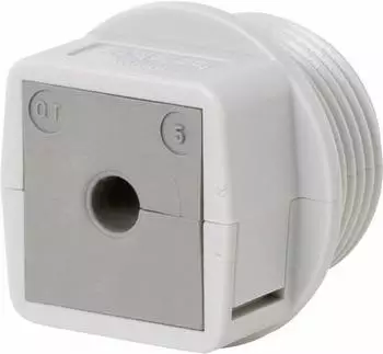 Icotek QVT 32 Kabeldurchf&uuml;hrung, teilbar, Polycarbonat, grau (45711)