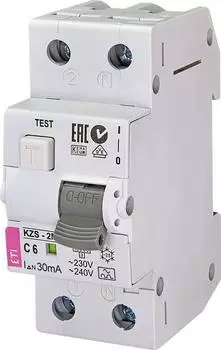 ETI KZS-2M Differentialschutzschalter 2P 25A 30mA (002173126)