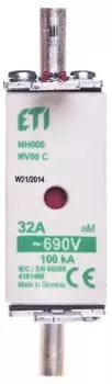 ETI WT-NH Sicherungseinsatz NH000 32A aM 690V (004181408)
