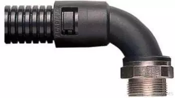 ABB AL28/M25/CS90/GR Verschraubung 90&deg;-Bogen Nm28 M25 Polyamid (7TCA296000R0816)