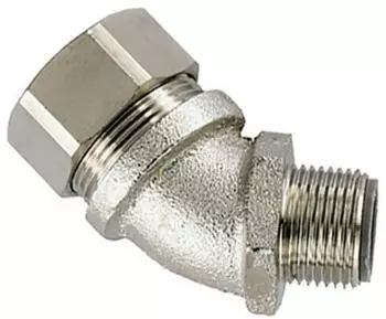 HellermannTyton LTS63-45FMC-M63-NPB/PA6-ML Schlauchverschraubung Metall 45&deg; (166-32506)