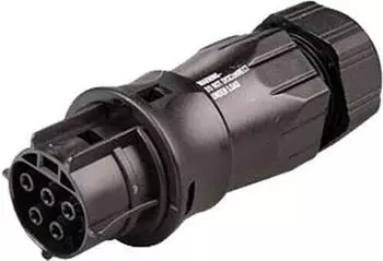 Wieland RST20I5S B1 Steckverbinder Buchse, 6-10mm, schwarz (96.051.4053.1)
