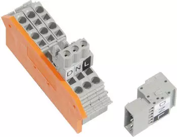 Issendorff LCN-K3 Klemm-Block 3-polig Hutschiene (30029)