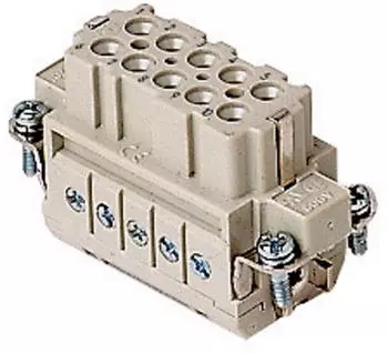 ILME CDAF 10 X Buchseneinsatz (F) 10-polig 16A 250V (CDAF 10 X)