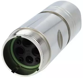 Phoenix Contact M58 Rundstecker gerade, Crimpanschluss, 3+4+PE-polig (1607506)